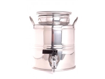 Fût inox 3 litres pour huile d'olive