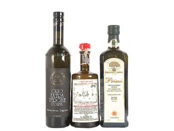 A LA DECOUVERTE DES HUILE D'OLIVE ITALIENNES coffret cadeau