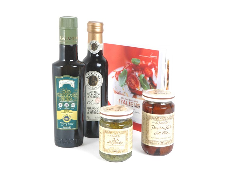 coffret italien, cadeau italien, coffret gourmand saveurs italie, saveurs  italie