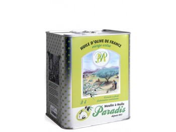 Moulin Paradis - Huile d'olive fruité noir 3L