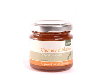 Chutney abricot datte à la coriandre